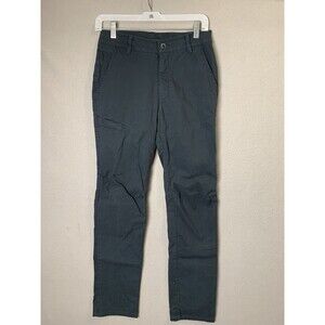 Mountain Hardwear AP Pant Men's 28x32 Black Outdoor Hiking Nylon Blend Roll Cuff